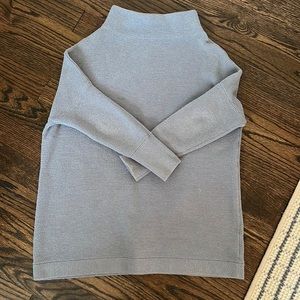 Free people mock neck tunic sweater